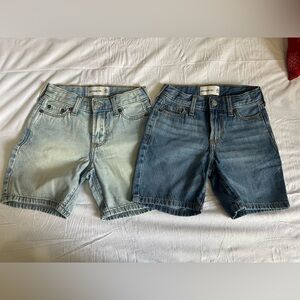 Abercrombie Kids Light Blue Denim Shorts